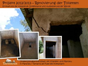 Projekt 2012/2013 - Renovierung der Toiletten