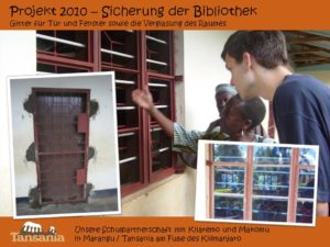 Projekt 2010 - Sicherung der Bibliothek