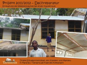 Projekt 2011/2012 - Dachreparatur