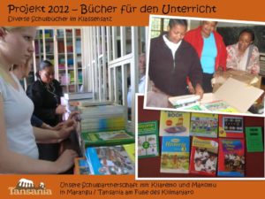Projekt 2012 - Bücher für den Unterricht